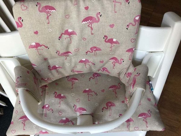 Sitzkissen Bezug Babyset TrippTrapp von Stokke Flamingo
