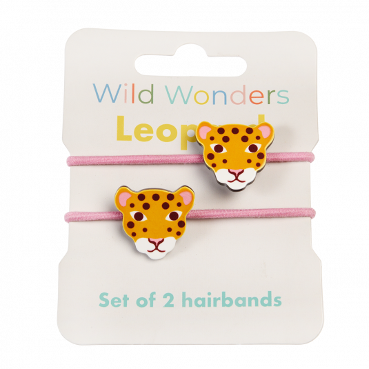 Haargummis Wild Wonders Leopard (2-Er Set)